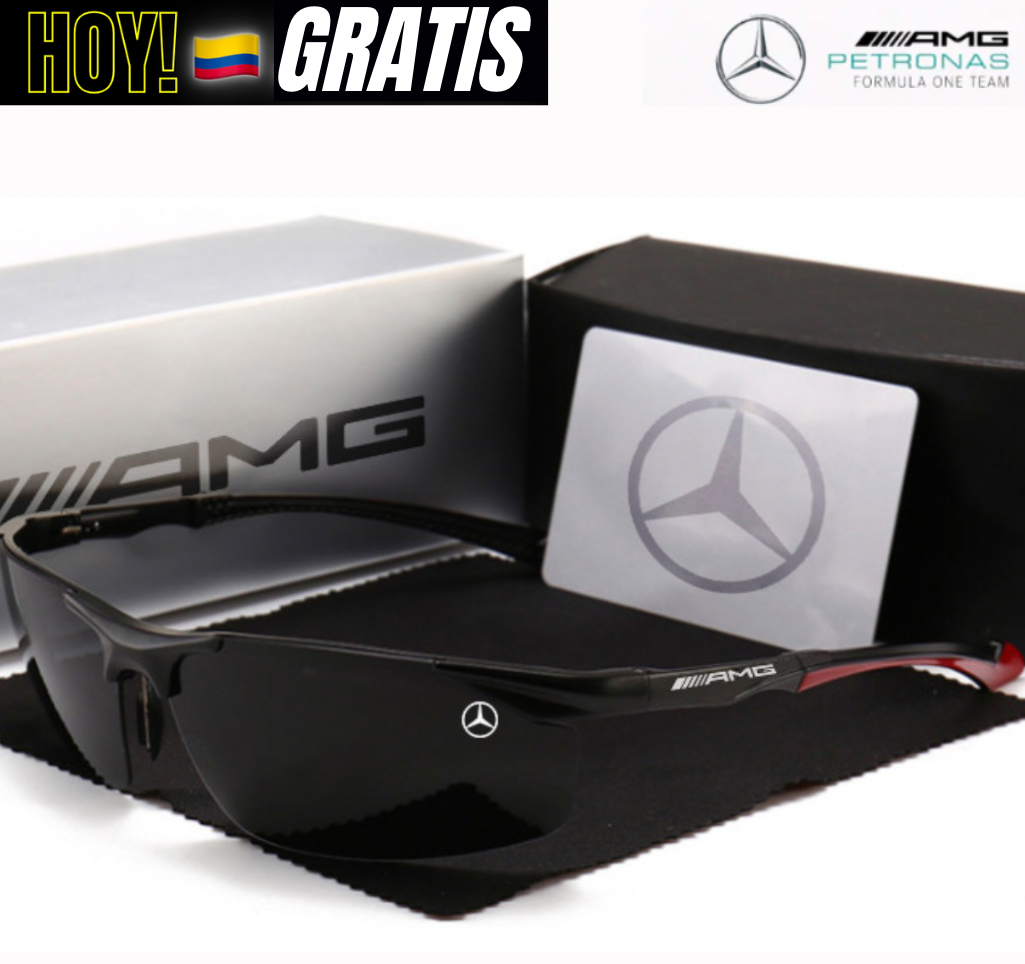 🎁GRATIS! Mercedes Benz AMG/UV400/Polarized/F1🇨🇴