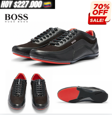 🚨-70%BOSS Sneakers- black one/ Men/ 4 Ofertas