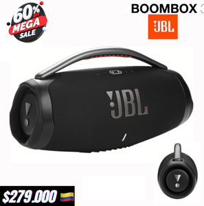 🎁-60% JBL Boombox 3 Negro Con Bluetooth Y Resistente Al Agua - 180 W🔥