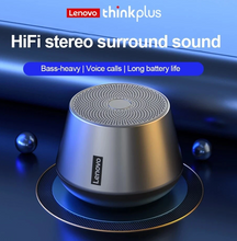Lenovo-Bluetooth K3 Pro para exteriores,  música inalámbrico portátil con micrófono, HiFi sonido estéreo, Subwoofer