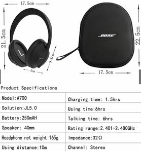 🚨-80%! Bose A700 Auriculares Con Cancelación De Ruido/ 🔥