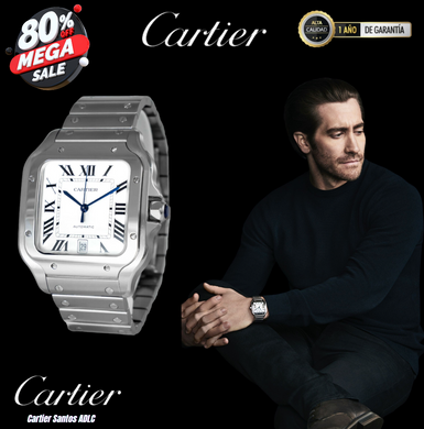 🚨-80% Cartier Santos ADLC /Automatic/Calendar/ 4 ofertas Clientes🚨