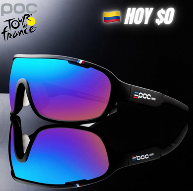 🎁 GRATIS POC Cycling UV400 +3 lentes, UV400, HD,Professional🔥