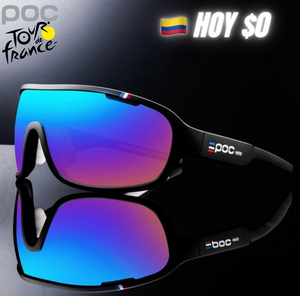 🎁 GRATIS POC Cycling UV400 +3 lentes, UV400, HD,Professional🔥