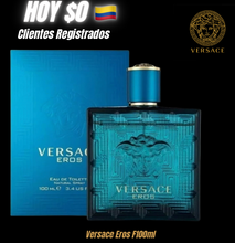 🎁SIN COSTO! VERSACE EROS Homme Hombre 100 ml🔥