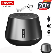 Lenovo-Bluetooth K3 Pro para exteriores,  música inalámbrico portátil con micrófono, HiFi sonido estéreo, Subwoofer