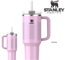 🚨-70% Stanley Quencher H2.0 Flowstate Tumbler 40oz 1.2 Litros Pink Icicle🔥