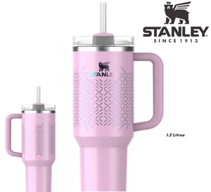 🚨-70% Stanley Quencher H2.0 Flowstate Tumbler 40oz 1.2 Litros Pink Icicle🔥