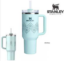 🚨-70% Stanley Quencher H2.0 Flowstate Tumbler 40oz 1.2 Litros Pink Icicle🔥