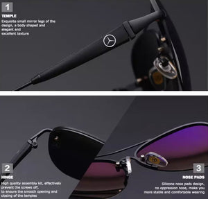🚨Mercedes Benz Lentes de Sol/UV400, Polarizados/ 50% DESCUENTO🔥